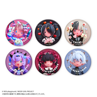 「ニディガ」超てんちゃん、あめちゃんの立体的なちびキャラがクセになる可愛さ♪ 「JEWELYC! COLLECTION」よりアクリルチャームや缶バッジが発売！ 画像