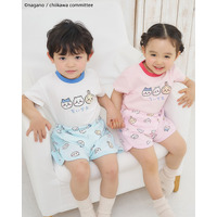 ちいかわ＆ハチワレ＆うさぎのお顔が超キュート♪ 「ちいかわ」ゆるふわデザインで初夏にぴったりなこども服登場 画像