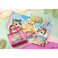 夏バカンス気分を先取り♪ チップ＆デール×「東京ばな奈」コラボの新作スイーツ＆新作グッズが登場 画像