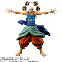 「ワンピース」ギア5ルフィがシュート！エネルはディフェンス!?「NBA」コラボフィギュア第1弾が登場 画像