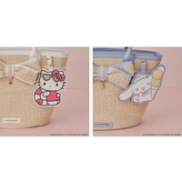 キティ、マイメロたちとSUMMER全開☆ 夏らしい“かごバッグ”ほかコラボアイテム登場【SAMANTHAVEGA】 画像