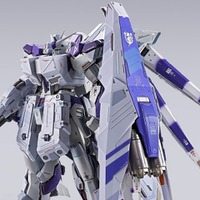Hi-νガンダム専用のHWS装備が登場！追加装甲の各部に展開ギミック、増設スラスターなどプレイバリューも◎ 画像
