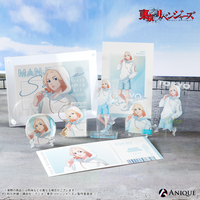 「東リベ」マイキー、千冬、灰谷兄弟ら描き下ろし！ ポップアップが渋谷にて開催♪ 白×水色の涼しげな衣装が◎ 画像