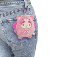 「サンリオ」キティ、マイメロたちが“もこもこ”クマに大変身♪ ラテクマデザインのカプセルトイが登場！ 画像