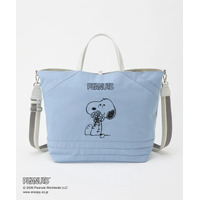 「PEANUTS」スヌーピーたちの刺繍がかわいい♪ “リバーシブルバッグ”登場 画像