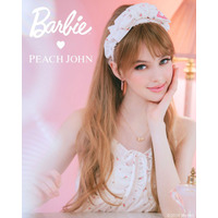 女の子の夢が詰まってる…♪ 「バービー」とPEACH JOHNがコラボしたファッションアイテムが新登場！ 画像