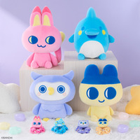 「たまごっち」×ナムコ！星モチーフのビッグぬい＆ぬいぐるみシュシュが登場 画像