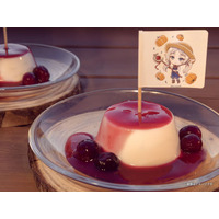 「葬送のフリーレン」“メルクーアプリン”を再現♪ ヒンメルらの農作業姿が可愛いフラッグ付き！「農園リゾートTHE FARM」コラボにスイーツ登場 画像