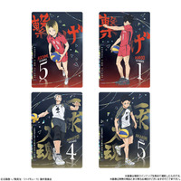 「ハイキュー!!」日向や研磨のキラキラ箔押しデザインカード付き！各校の横断幕も背景にデザイン 画像