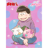 【まさかのコラボ!?】「おそ松さん」×「魔法の姉妹 ルルットリリィ」コラボイラストが公開！ うぐいす＆あずきを愛でる一松の幸せそうな笑顔に注目 画像
