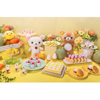 リラックマとあま～いスイーツを楽しんじゃおう♪ 「リラックマ」アニバーサリーケーキプレートが新登場！ ホテルニューオータニ幕張コラボビュッフェで特別なお祝いを 画像