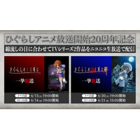 “嘘だッ！”「ひぐらしのなく頃に」年に一度、惨劇の夜“綿流しの日”が今年も…ニコ生でシリーズ一挙放送 画像
