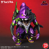ゴジラ×エヴァの融合…!?「エヴァンゲリオン初号機”G”覚醒形態 メタリックVer.」予約受付中！ デフォルメながらもいかつい見た目が特徴 画像