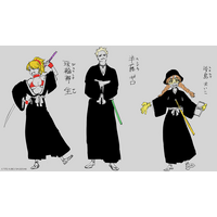 「BLEACH」久保帯人が手掛ける新人隊士3名イラストが公開！「千年血戦篇」のその先を描く!!【新スマホゲー「BLEACH Mirrors High」】 画像