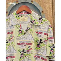 「ディズニー」ミッキーのクラシックなハワイアンシャツ登場♪ プーさんのTシャツコレクションも 画像