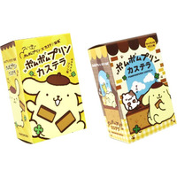 「サンリオ」ポムポムプリンのふんわりキャラメルプリン味♪老舗カステラ専門店とコラボ！紙袋や限定パケにも注目☆【8月1日～】 画像