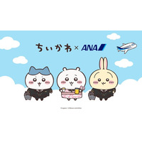 「ちいかわ」ハチワレやうさぎたちと空の旅へ！「ANA」特別デザイン機やコラボグッズ登場のタイアップが決定【10月下旬～】 画像