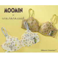 ムーミン谷の仲間たちをモチーフに♪「une nana cool」とのコラボ第4弾インナーウェアやルームウェアが登場！ 画像