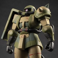「ガンダム」陸戦型ザク迷彩仕様の湿地帯戦用ザクがROBOT魂より立体化！ 連邦軍本部ジャブローを攻略すべく、ジャングルや沼地に対応させたミリタリー感あふれるザク 画像