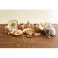 リラックマ＆すみっコぐらしと、いつでもパン屋さん気分♪可愛いキッチンアイテム、もちもち素材のぬいぐるみが新登場！ 画像