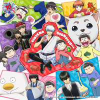 おそ松&銀時、一松＆沖田…「おそ松さん」×「銀魂」2大ギャグアニメのコラボ実現！ キャラクター同士の仲の良さが見えるビジュアル公開 画像