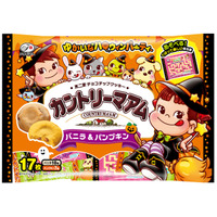 不二家のお菓子がハロウィンデザインに♪ カントリーマアム、ホームパイ、ミルキーのパッケージに仮装をしたペコちゃん＆サンリオキャラたちが！ 画像