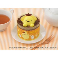 ポムポムプリンが可愛すぎて食べられない…！ サンリオキャラクターズのプチケーキが新登場！ケーキのポイントを紹介したリーフレットの特典も♪ 画像
