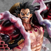 ルフィのギア4“弾む男”の迫力が凄い…！「ONE PIECE」ルフィの鬼気迫る表情にシビれる限定バウンドマンフィギュアが登場！ 画像