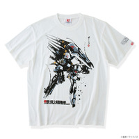 νガンダム、ディジェ、百式などを筆絵タッチで表現！ 「ガンプラ」BOXアートを取り入れたTシャツ登場！ アムロ、シャアの歴代搭乗機を振り返れるラインナップ 画像
