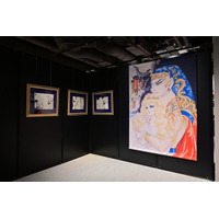 「王家の紋章」ロマン溢れる美麗原画が計90点展示！55万円の直筆サイン入り金箔アートも!! 原画展レポ【9月13日まで】 画像