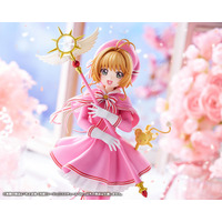 「カードキャプターさくら」さくらちゃんの [包囲(シージュ)]コスチュームVer.フィギュアが発売！ケロちゃんも一緒♪ 画像