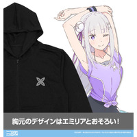 「リゼロ」浴衣姿のラム＆レム甚平でリラックス♪ エミリアと一緒にエクササイズを楽しむパーカー、両面フルグラTシャツなど新作登場☆ 【二次元コスパ】 画像