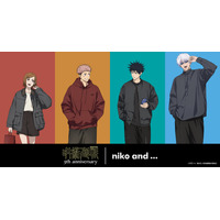 “大丈夫、僕かっこいいから”1年ズ＆五条のアメカジスタイルがおしゃれ！「呪術廻戦」アニメ5周年を記念した「niko and ...」コラボアパレル登場！ 画像