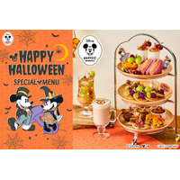 ディズニー「Disney HARVEST MARKET」ハロウィーン限定メニュー登場！ミッキー＆ミニーのアフタヌーンティーも 画像