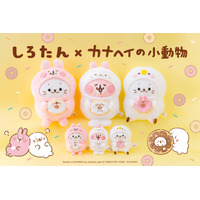 「しろたん」×「カナヘイの小動物」初コラボ！ピスケ＆うさぎになりきった限定マスコットが登場 画像