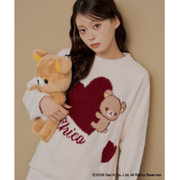リラックマ＆コリラックマのハートデザインが可愛すぎる♡「Chico」とコラボしたふんわり素材のルームウェア・グッズが登場 画像