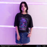 「攻殻機動隊」素子やフチコマ、バトーをサイバーグラフィックでデザイン！近未来＆ポップなアパレルコレクションが新登場 画像
