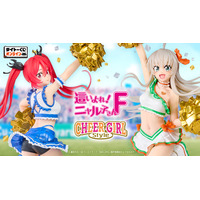 チアガール姿が可愛い!!「這いよれ！ニャル子さん」ミャル子とクー子がフィギュアやクッションで登場【タイトーくじオンライン -Plus-】 画像