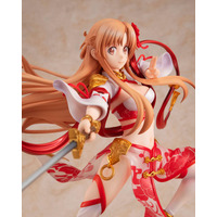 「SAO」アスナ、極深スリットで大胆な足さばき！中華風バトルドレス姿で立体化♪ 凛とした視線が印象的な“涼麗佳人ver.” 画像