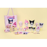 マイメロ＆クロミ、ふわふわキュートなぬいぐるみやトートバッグが登場！Netflixアニメ版とメロウサロミウサのデザインに注目 画像