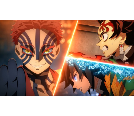 鬼滅の刃 無限城編 第一章」竈門炭治郎&冨岡義勇vs猗窩座！ 死闘の一端