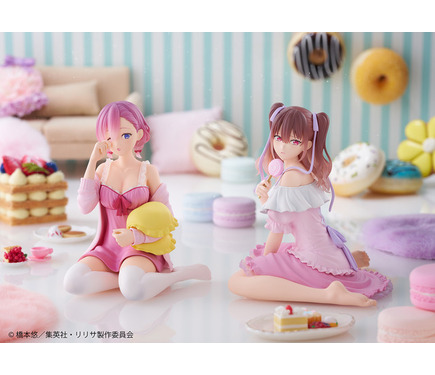 2.5次元の誘惑」リリサ・美花莉・ノノア・アリアがネグリジェ姿に