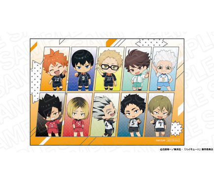 ハイキュー!!」日向翔陽、影山飛雄、孤爪研磨らがキュートな二等身で