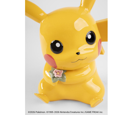 ピカチュウ」と「イーブイ」がラグジュアリーな陶器で登場♪リヤドロと