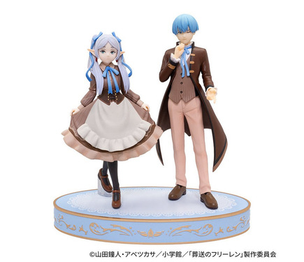 葬送のフリーレンラスト賞フリーレン&ヒンメルペアフィギュア マッドハウス × デザインココ 葬送のフリーレン フリーレン&ヒンメル