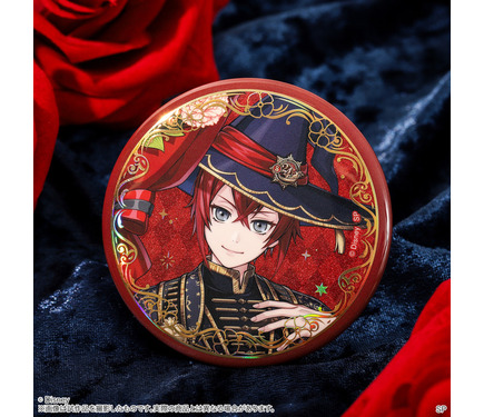 ツイステ　レオナ　箔押し缶バッジ　ブルームバースデー ツイステ 箔押し缶バッジ ブルームバースデーVer. レオナ - メルカリ