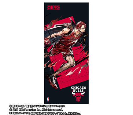 ワンピース」ルフィ、サボ、シャンクスがNBA選手に!? コラボTシャツ