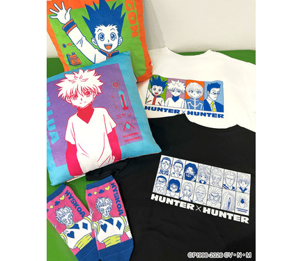 HUNTER×HUNTER サマーフェア 応募券付き1999年　全員集合 HUNTER×HUNTER」ポップな限定アイテムがサンキューマートに登場♪全品