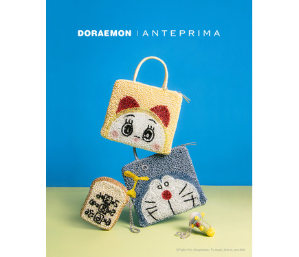 ドラえもん＆ドラミちゃんが、きらきらワイヤーバッグに☆ ひみつ道具 