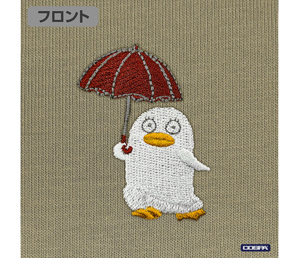 銀魂」銀さん、定春、エリザベスたちがワンポイント刺繍Tシャツに